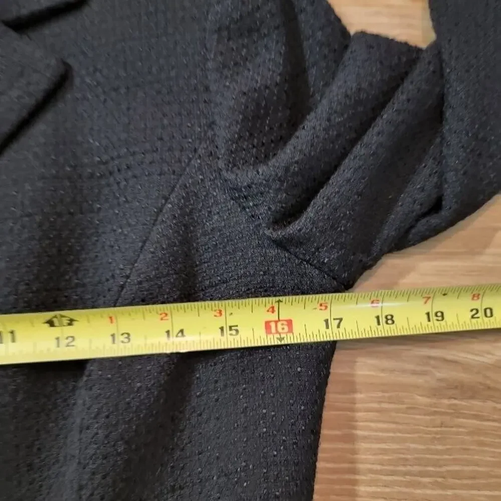 Dana Buchman Black Blazer Women's Sz 4P‎ Qtr Sleeve Lined Sport Coat - Picture 7 of 12